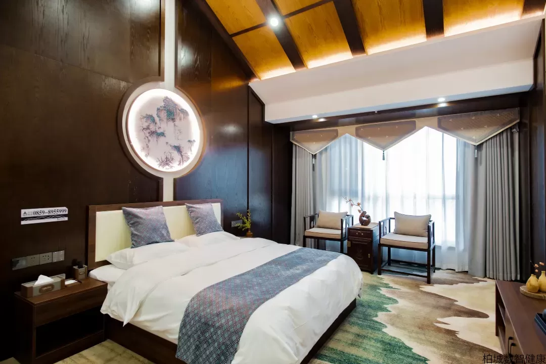 贵州纳具和园基地-劳模楼~豪华双床房